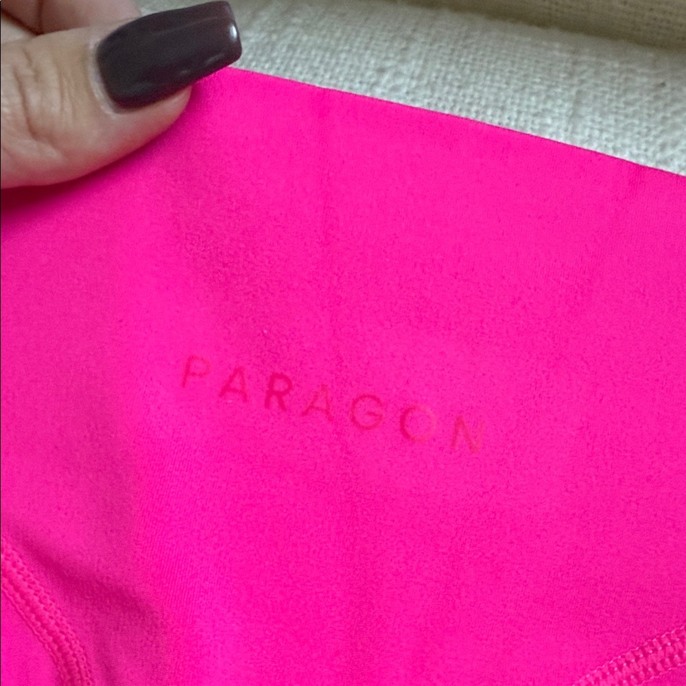 Paragon Vibrant Pink Active Leggings - Picture 3 of 4